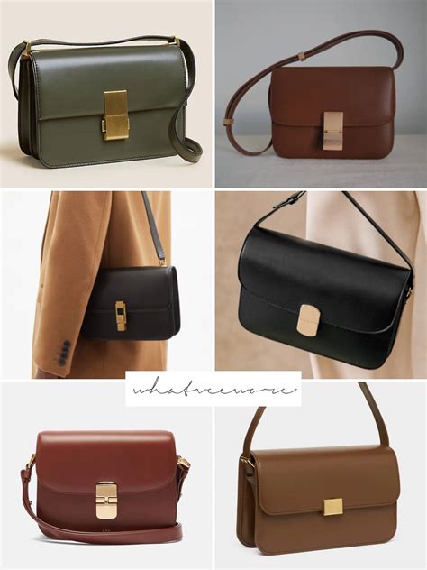 celine box bag dupes|celine clasp bag dupe.